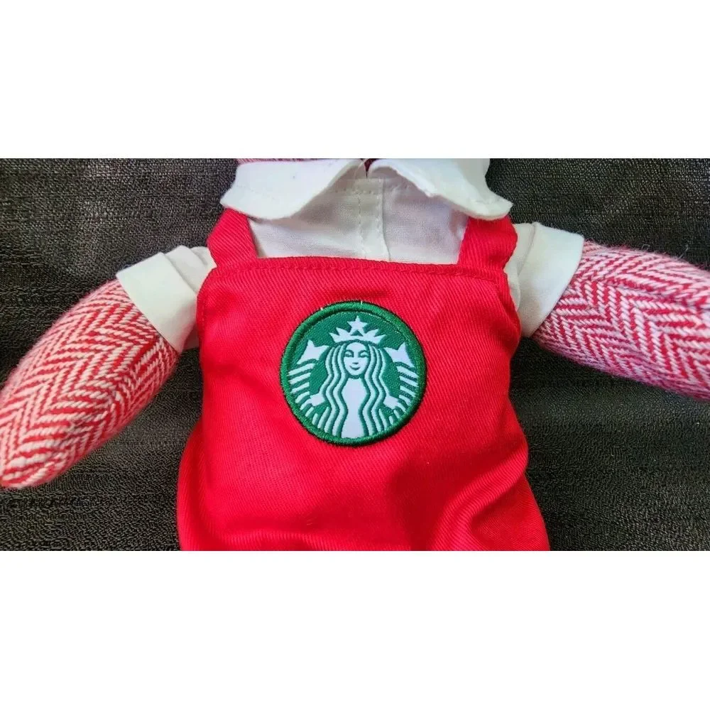 NWT STARBUCKS‎ RED HOLIDAY APRON BEARISTA GIRL BEAR 2016 LIMITED EDTION